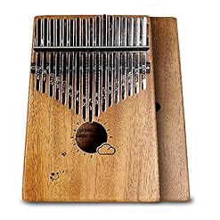 Nobrannd Piano à Main Exquis Plein placage Thumb Piano 17 Touches Motif Oiseau Acajou Pouce Piano Facile à Transporter… - Les Beatles, Paul McCartney, John Lennon, RIngo Starr, George Harrison