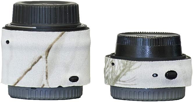 LensCoat Cover Camouflage Neoprene Lens Cover Protection Compatible with Nikon Teleconverter Set III, Realtree Max4 (lcnexIIIm4)