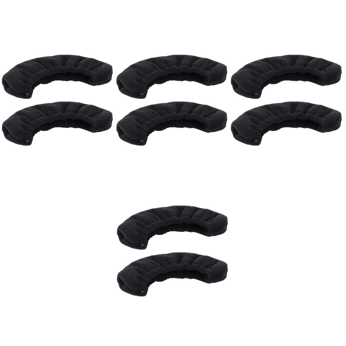 Sosoport Patin Protecteur Lames Housses De Patins à Glace Housses De Skate Protège-Patins Patinage Artistique Adulte Universel Accessoires De Patinage Garde Fibre Superfine Noir