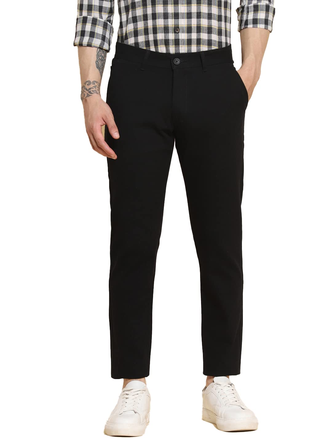 dennis lingo Men's Regular Fit Mid Rise Trouser-picture-48