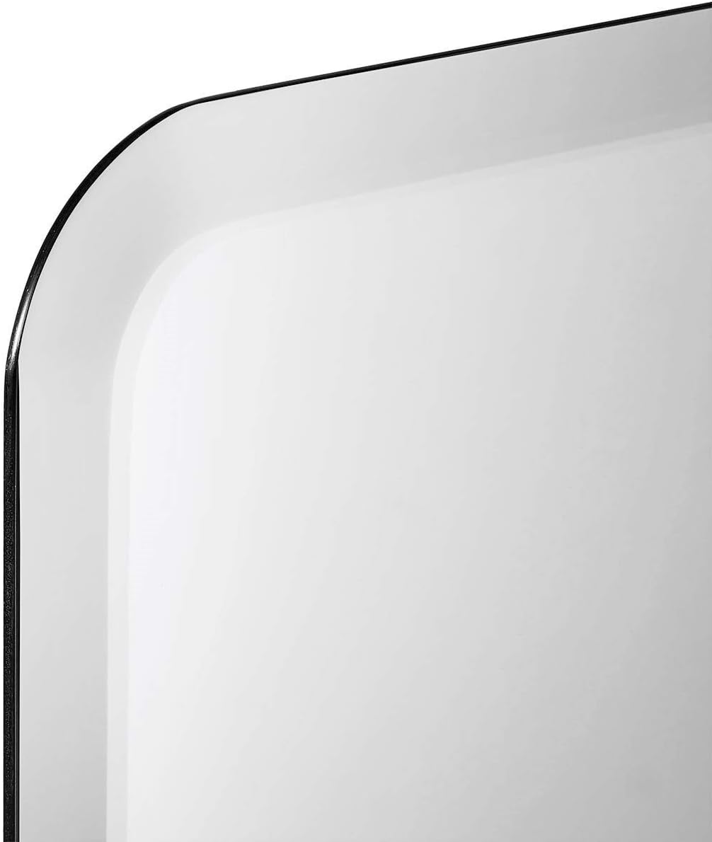 Better Bevel 22" x 30" Frameless Rounded Corner Rectangle Mirror | 1" Beveled Edge | Bathroom Wall Mirror