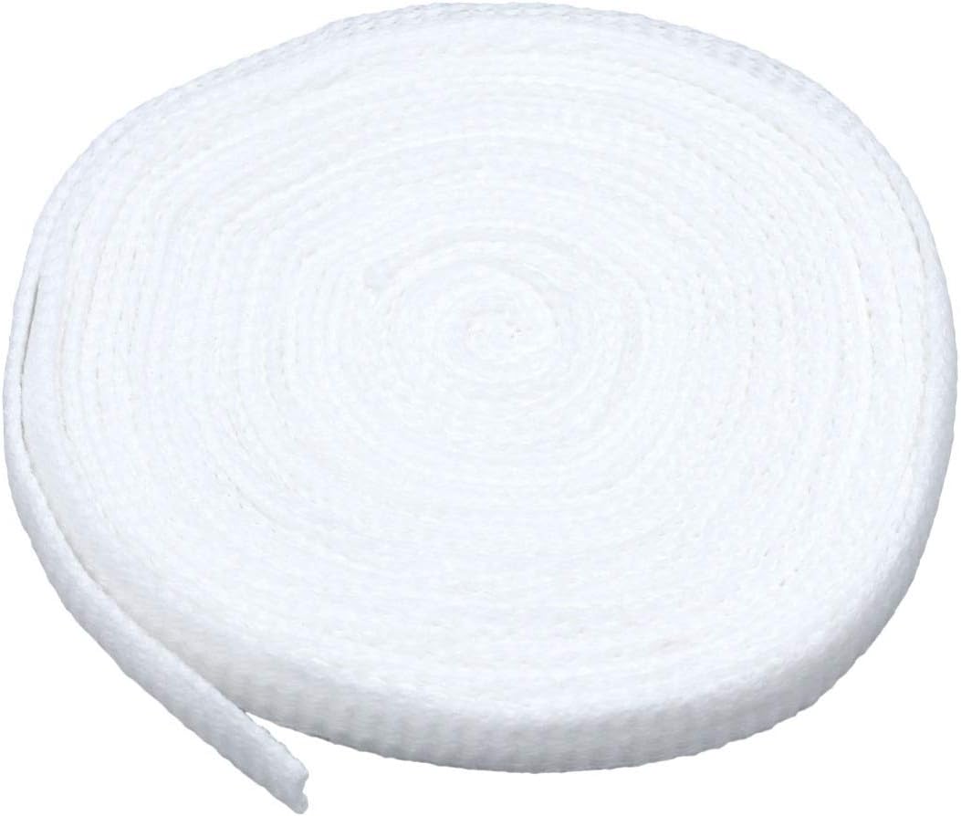 POKLO Tubular Bandages Net Stretch Elastic Medical Wound Dressing Retainer Wrap Bandage for Hand Arm Leg Foot (White)