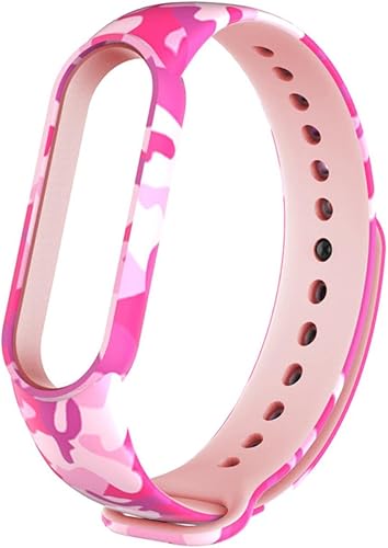 Miniatura 5 de ABIAL Sport Soft Silicone Belt Strap for Xiaomi Miband 5 Bracelet For Mi Band 6 Smartwatch Replacement Fashion Belt Accessories