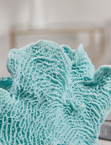 Haucoze Artificial Coral Statue Figurine Ocean Sea Sculpture Decor Polyresin Arts Gifts 9.4 Inch #TOP6