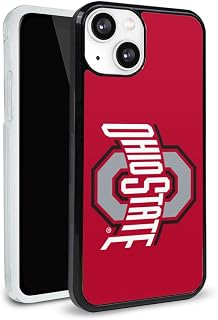 The Ohio State University Primary Logo Protective Slim Fit Plastic Bumper Case Fits Apple iPhone 13