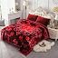 Printed Pattern - Burgundy Roses