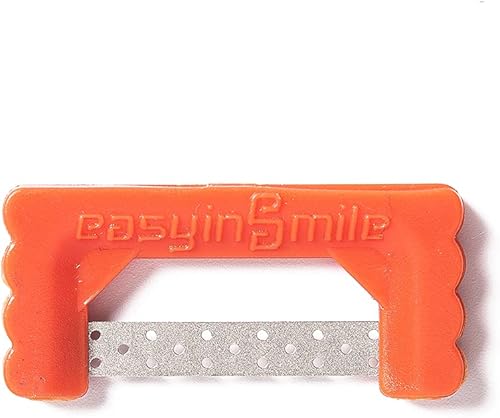 Miniatura 8 de Tiras interproximales dentales de ortodoncia interproximal para pulir IPR tiras esterilizables en autoclave 2 paquetes