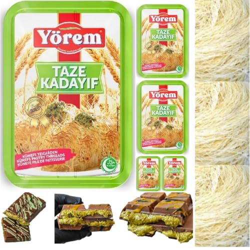 Oz Kadayıf - Hilos de masa (400 gramos, 5 unidades, con Pufai Grocery)