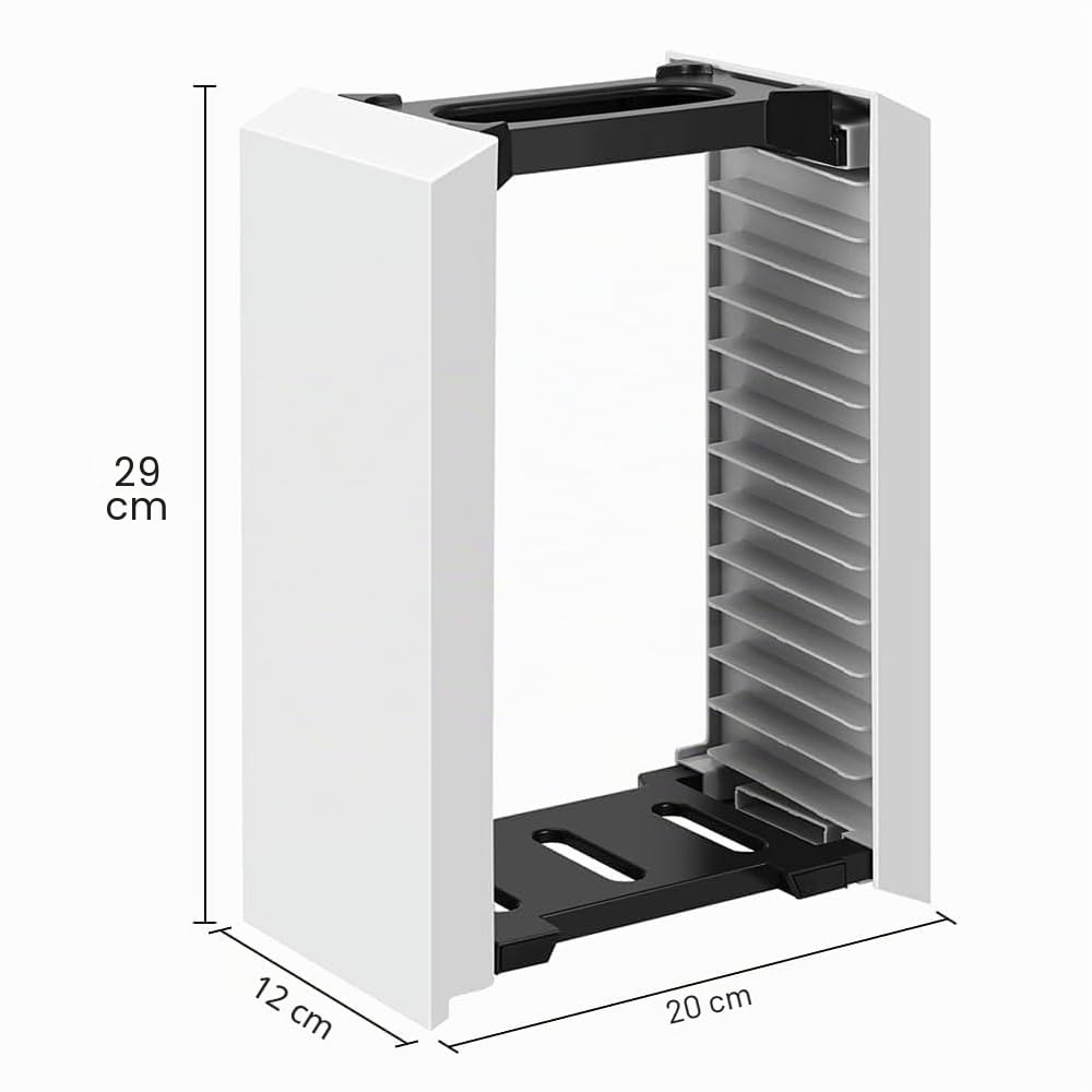 Tour de rangement de jeu de qualité supérieure - Support universel pour PlayStation 5