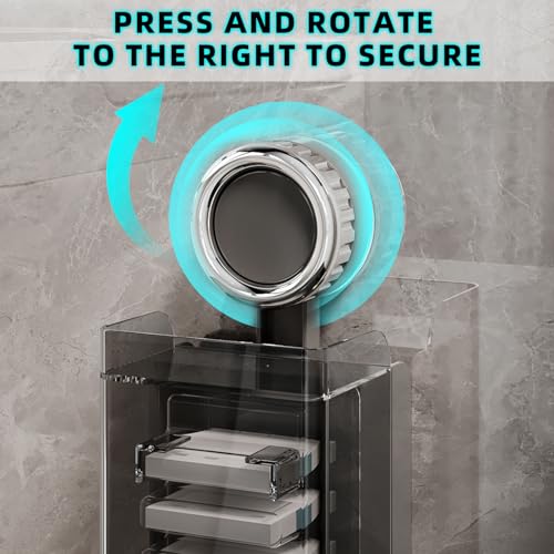 Image of Disposable Toilet Brush with Replaceable Heads, Wall-Mounted Holder, Hygienic Bathroom Cleaning Tool (WhiteToilet Brush + 8 Refills)