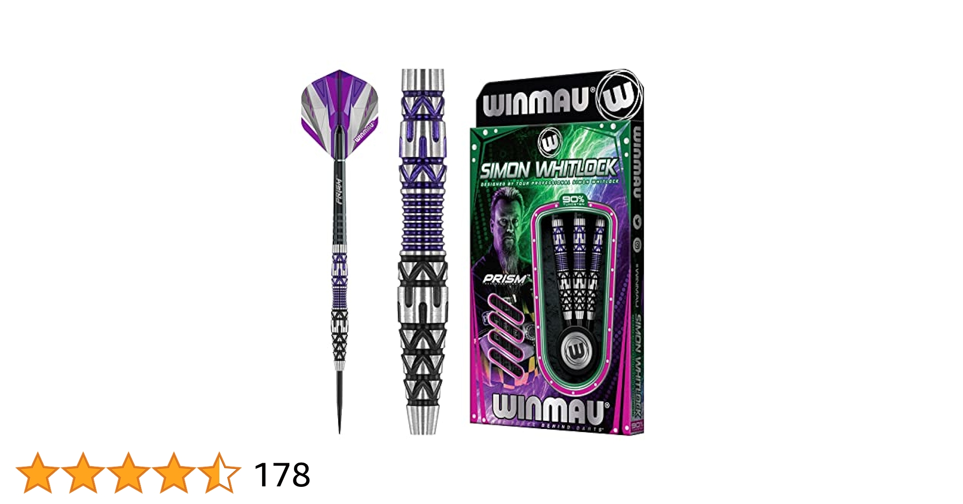 Winmau サイモン・ウィットロックモデル スペシャルエディション スティール Amazon | ウィンモー サイモン・ウィットロックモデル