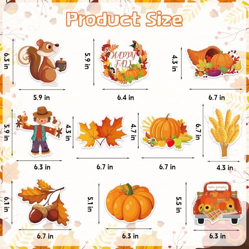 Image of 40Pcs Fall Hanging Swirls Ceiling Decorations, Fall Pumpkin Maple Leaf Hanging Swirls Autumn Fall Party Hanging Decorations Autumn Swirls Streamers for Fall Harvest Thanksgiving Party Decor