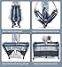 BabyBond Baby Bassinet Bedside Crib, Pack and Play with Sheet, Diaper Changing Table and Music Mobile from Newborn to Toddles, Portable Large Playard