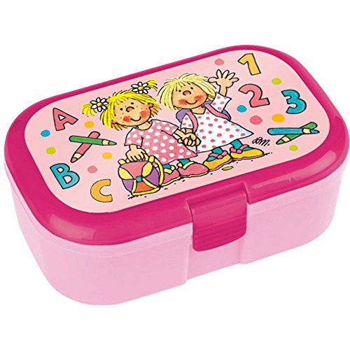 Preisvergleich Produktbild Lutz Mauder 10635 ABC-Schützen-Brotdose, Vesperdose * Schulanfang - Mädchen *