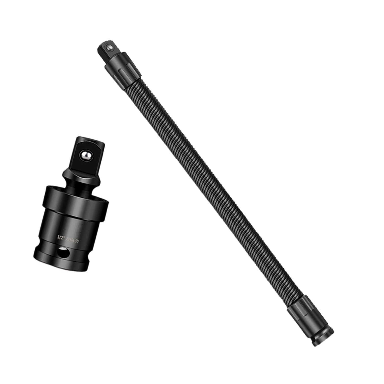 Wrench Accessory Flexible Shafts 12.5Mm Socket Interfaces for Mechanics 1/2" Drive Flexible Extension Rod Electric Tool Extension Club