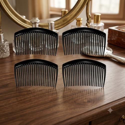 Image of ASPIRE-T Side Comb Side Hairpins Hair Clips Jooda Pins Bridal Hair Comb Clips French for Hair Acrylic Plastic Hair Accessories For Women And Girls (Half Comb 03)