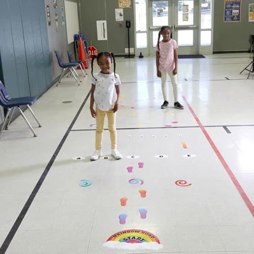 Really Good Stuff Ez Stick Sensory Path Rainbow - 159 Decals #TOP1