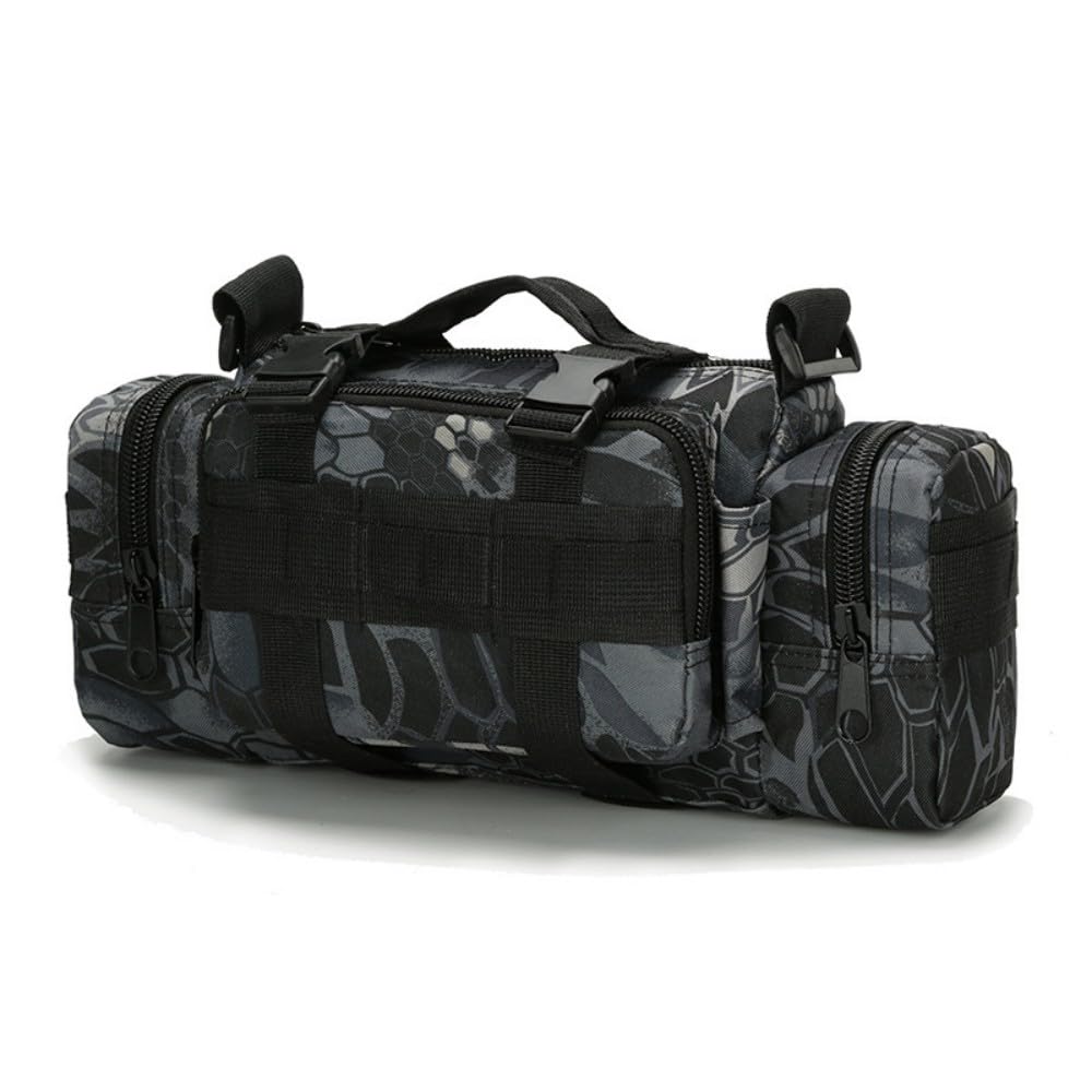 ACEXIER Tactical Fanny Pack Military Assault Waist Bag Hip Belt MOLLE Sling Army Shoulder Bag Daily Carry Camera Handlebar Range Bags