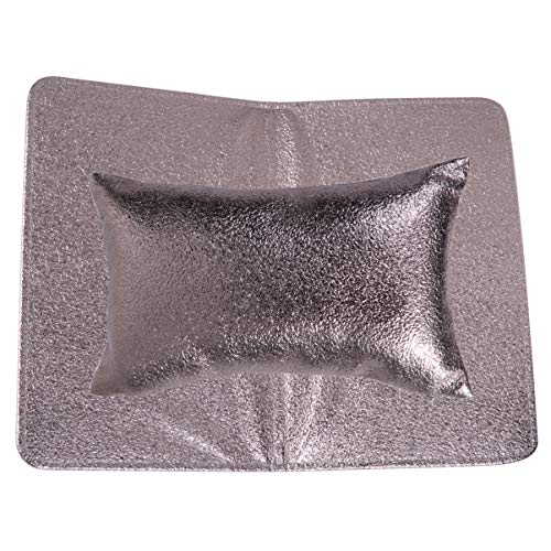 PIXNOR 2 Pcs Nail Art Travesseiro de MÃ£o BraÃ§o Descanso Titular Pad Pu Couro Descanso de MÃ£o Almo