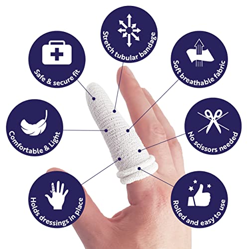 Snugfast Fingerpflaster, Fingerlinge, Fingerschützer, Fingerbandage, Fingerverband verschiedenen Farben 30 Stück