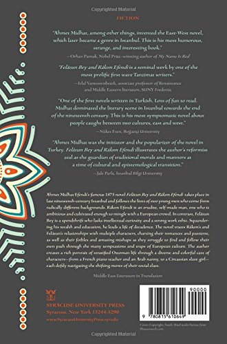 Felâtun Bey and Râkim Efendi: An Ottoman Novel (Middle East Literature In Translation)