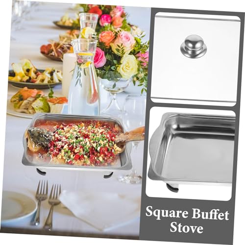Récipient chauffant buffet avec couvercle pour maintenir la saveur de vos repas chauds