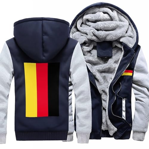British Flags Sexy Men's Full-Zip Hooded Fleece Sweatshirt Zip Up Jackets with Hood for Men3