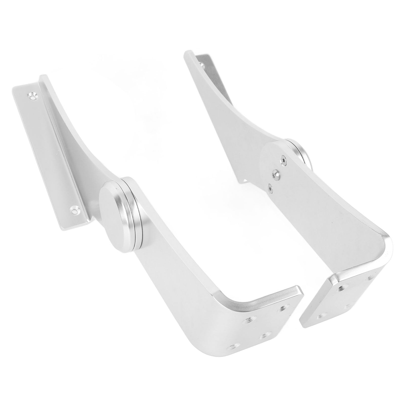 Boat Seat Armrest Heavy Duty Adjustable Foldable Armrest Marine Yacht Silver