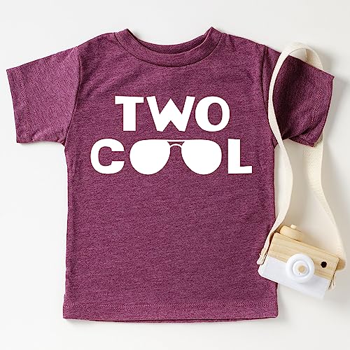 Olive Loves Apple Two Cool Sunglasses 2Nd Birthday Shirt For Toddler Boys Picture Perfect Birthday Outfit Vintage Royal Shirt 2T #TOP6