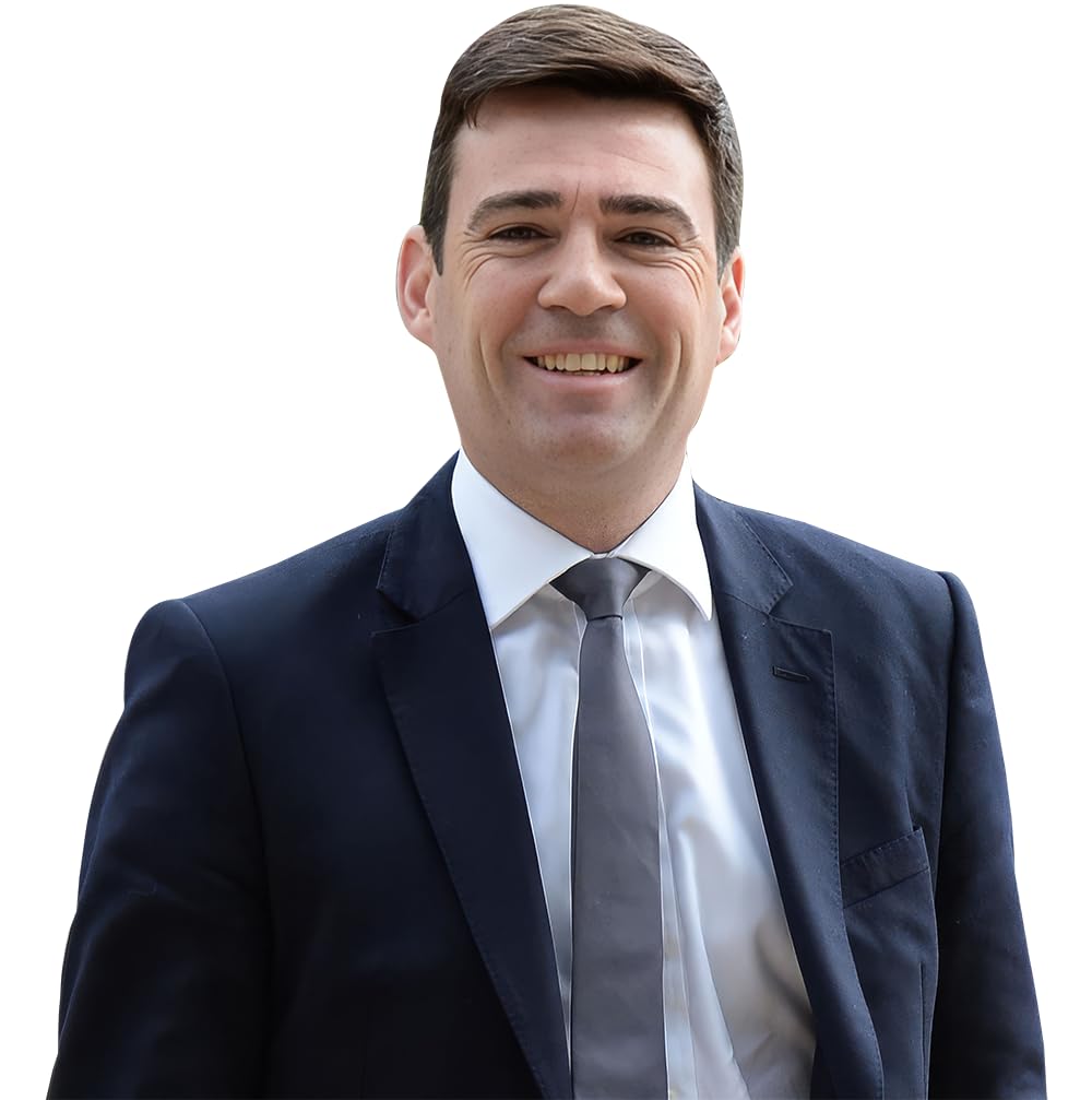 Andy Burnham (Suit) Half Body Buddy Cutout