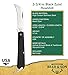 Bear & Son Cutlery 7116HB Zytel Hawkbill Knife, 3 3/4