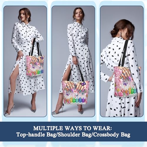 Beach Tote Bags for Women Sea Turtles Travel Beach Shoulder Bags Canvas Tote miniatura 2