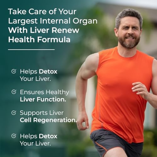 Image of Rooted Active's Liver Detox Supplement with Milk Thistle, N-Acetyl Cysteine, Berberine, Beetroot, Detox & Digestive Enzymes | Fatty Liver Care | Natural Detoxification | Organic | 60 Tablets