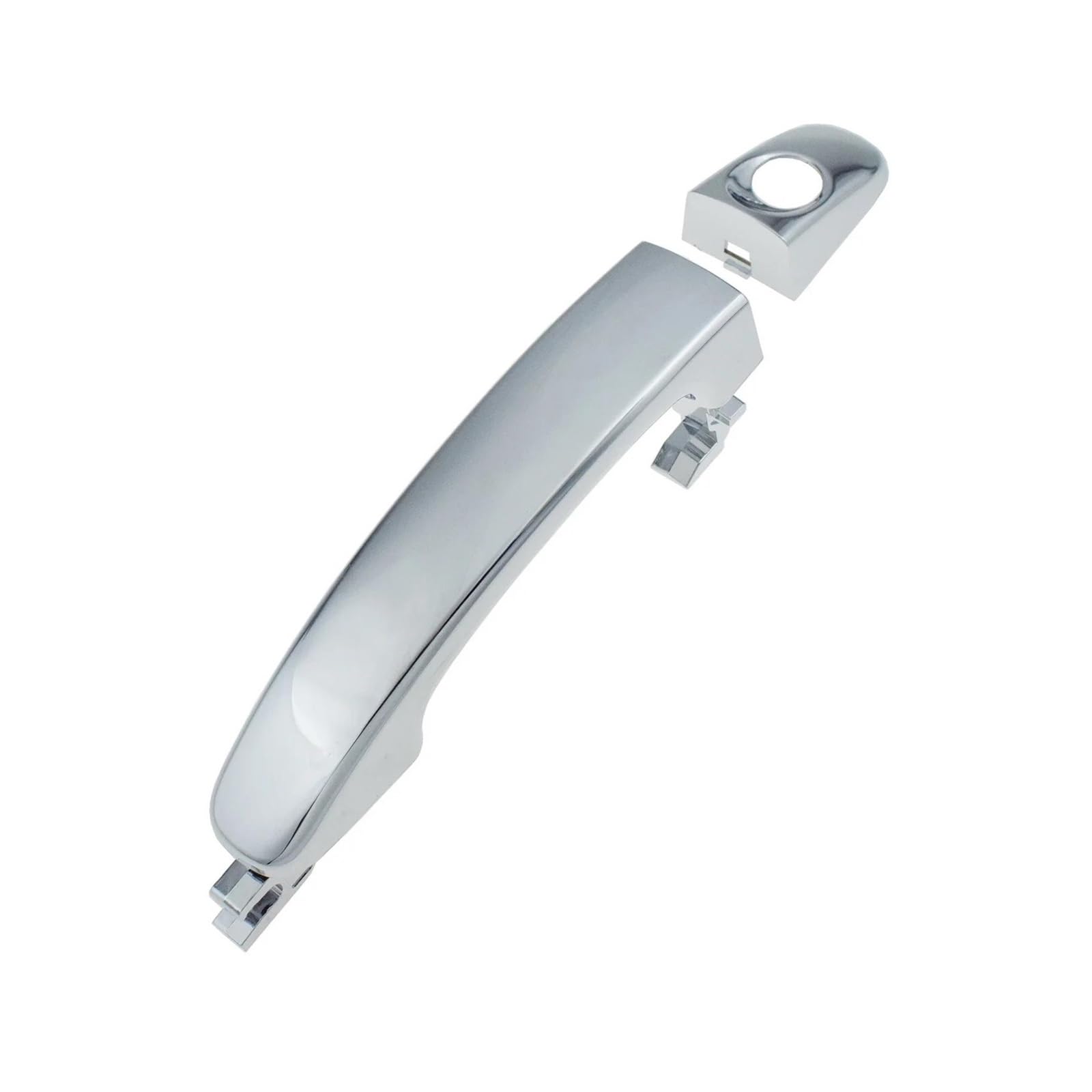 Kvkqmlfeaw One Color Outer Door Handle 1Pcs For Ranger 2012-2020 For Everest T6 T7 2016-2020 Car Outside Door Handle Exterior Handle(X1 With Hole)