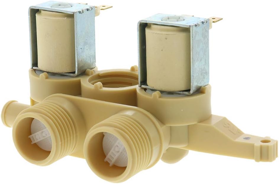 WH13X23974, WH13X10048, AP5985821, PS11721803 Washer Triple Inlet Water Valve Compatible With GE Washer (Fits Models: GCA, GTW, MTA, HTW, HTA And More)