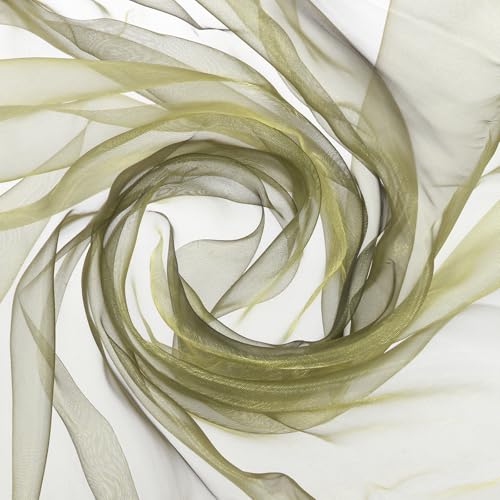 Tissu en organza holographique rigide et transparent pour voilages durables