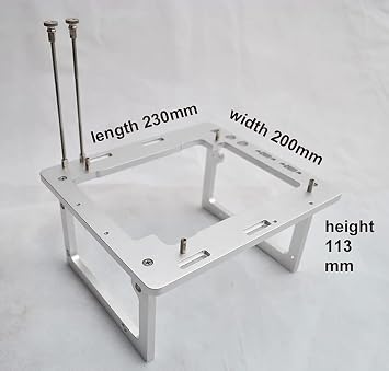 Open Air ITX PC Frame HTPC Water Cooling Test Bench Aluminum Case Bare Overclocking DIY Computer Frame Support Graphics Card