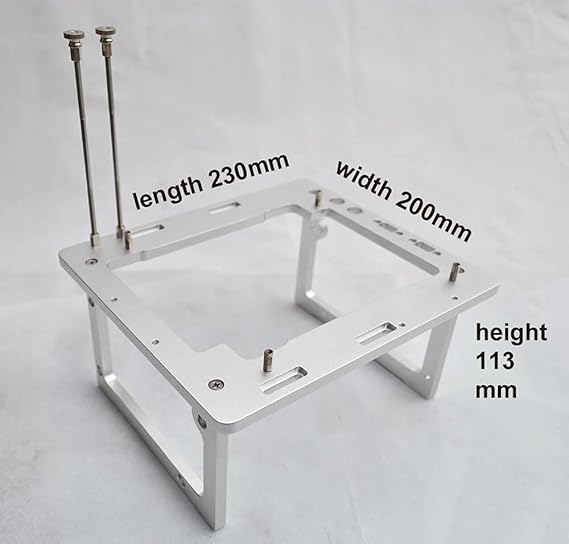 Open Air ITX PC Frame HTPC Water Cooling Test Bench Aluminum Case Bare Overclocking DIY Computer Frame Support Graphics Card