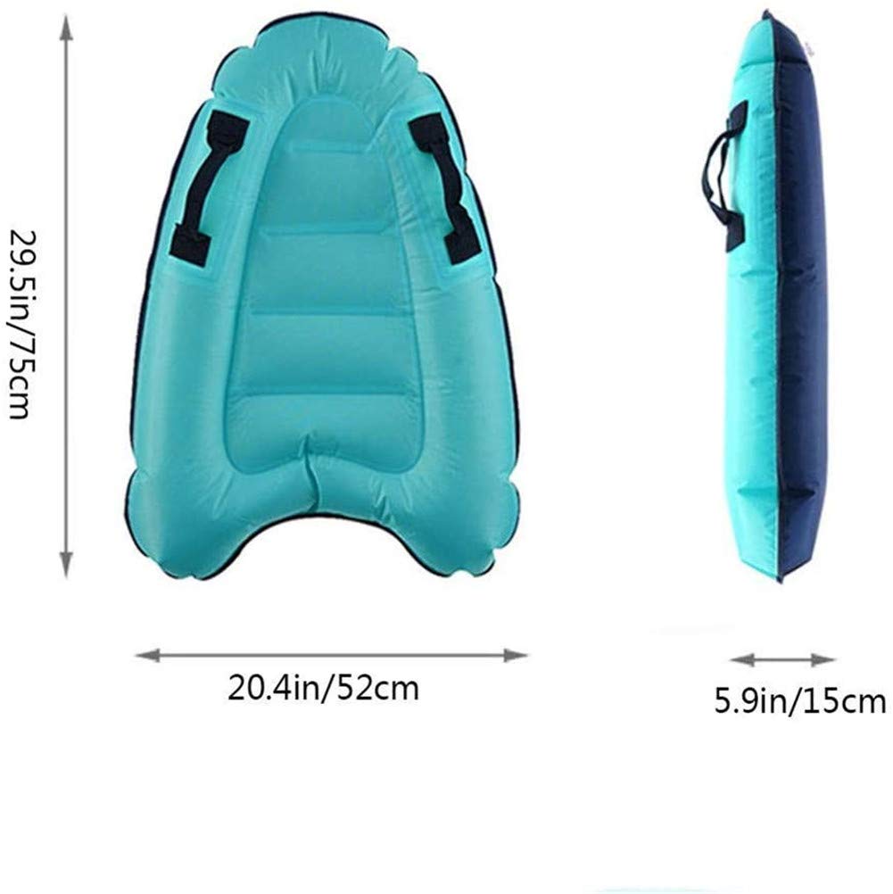 Kid Outdoor Aufblasbare Surfbretter Tragbare Bodyboards Sicheres Licht Einfach Tragen Lernen Schwimmen Paddel Surfen Wassersportgeräte für Kinder Kid Frauen Männer