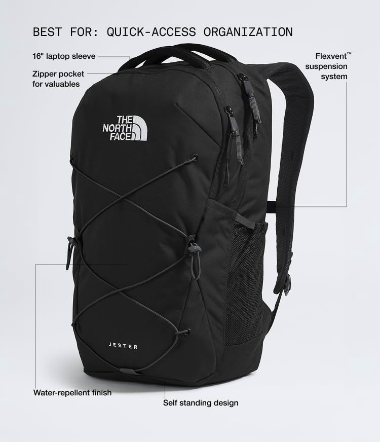 THE NORTH FACE Rodey Men's Backpack, Hunter Green/Eagle Blue, One Size, Classic Electronics
