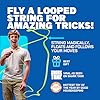 ZipString Original - As Seen on Shark Tank - Classic Rope Launcher Toy, Perfect for Kids & Adults - Fly a String Loop in The Air for Endless Tricks & Fun, Wonderment Awaits, Bold Blue #1