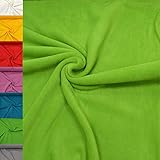 Sehr hochwertiger Fleecestoff, weich und farbecht, hergestellt in Europa