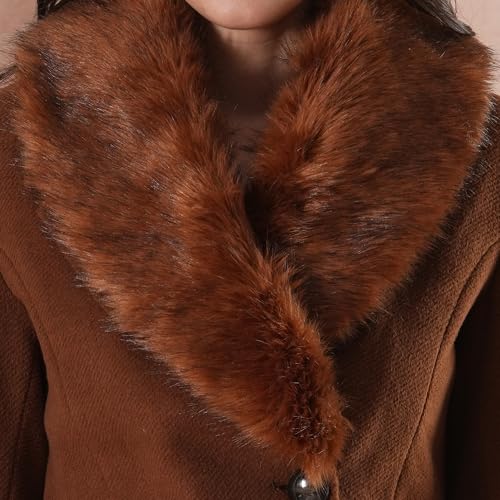 Image of Globus Women Coat (GS570042 Brown M)