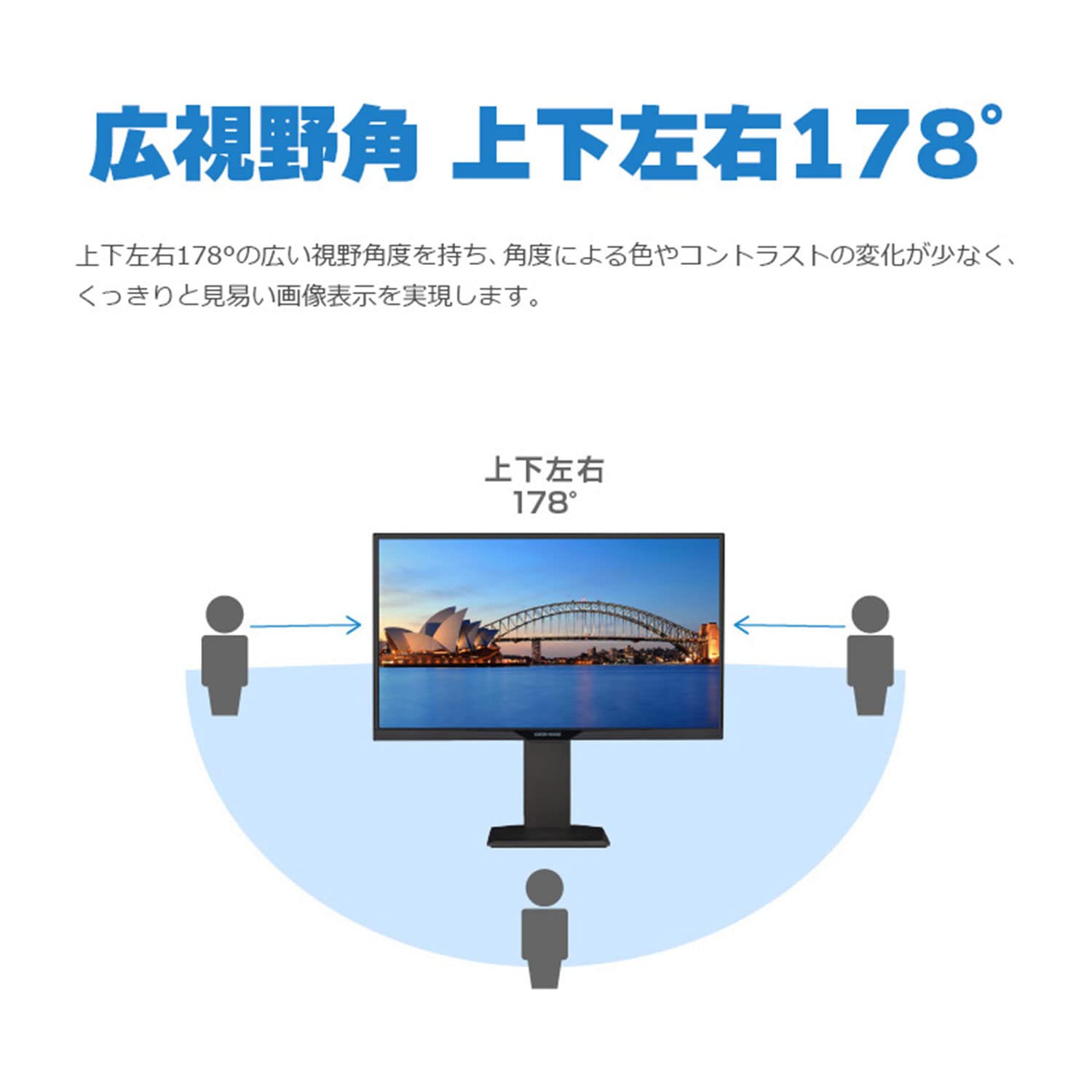 Amazon.co.jp: グリーンハウス 23.8型ディスプレイ フルHD ワイド 昇降