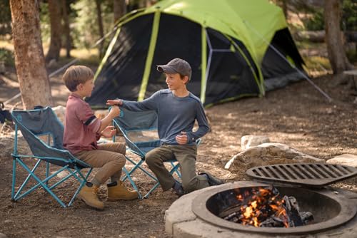 Image of Coleman Carlsbad Dark Room Tent with Screened Porch, 4 /6 Person Tent Blocks 90% of Sunlight to Keep Inside Cool, Weatherproof Shelter with Easy Setup