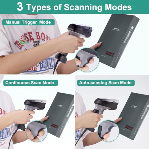 Scanner de codes-barres portable pour l'organisation de votre comptoir