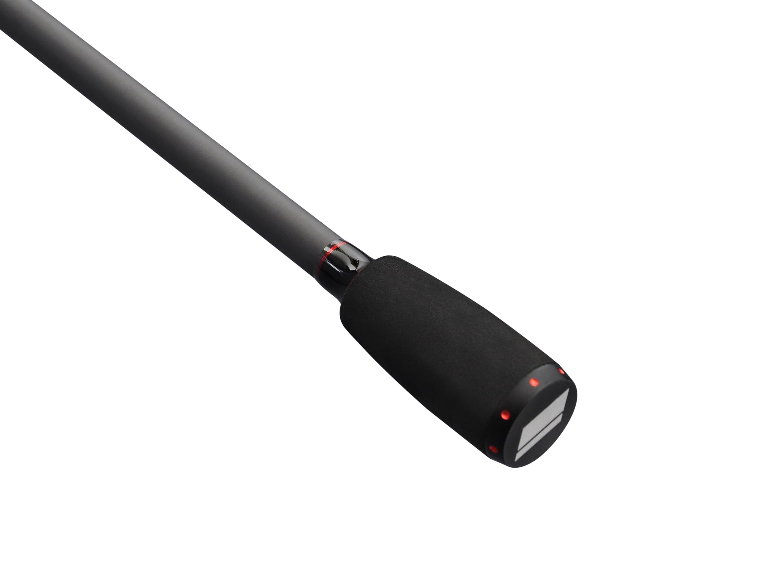 Abu Garcia Vendetta Wędka spinningowa | Wędka do połowu drapieżników słodkowodnych | Szybka akcja blanku węglowego | Przeloki zapobiegające splątaniu linki | Lekka i czuła | 2,44 m | 8-42 g