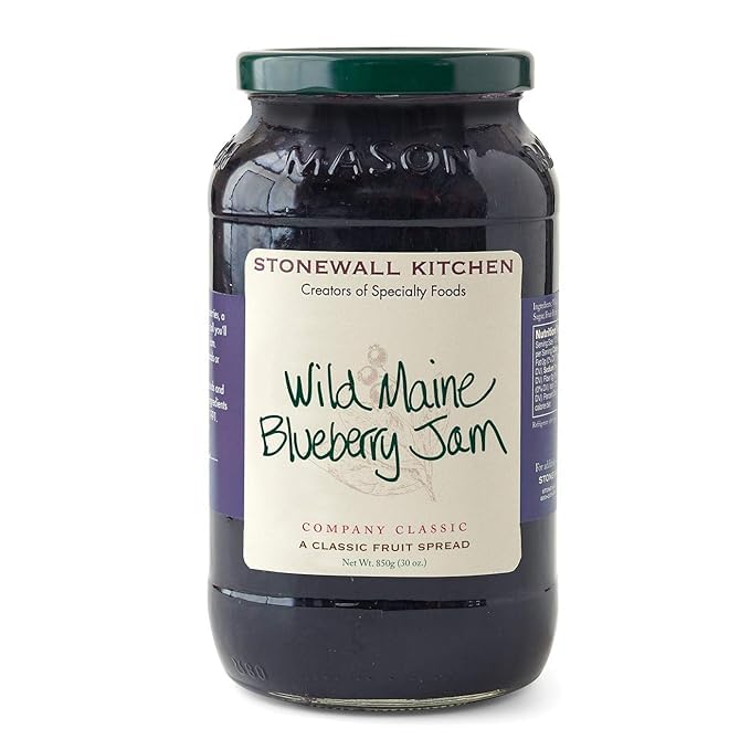 Organic Wild Maine Blueberry Jam, 30 Ounce