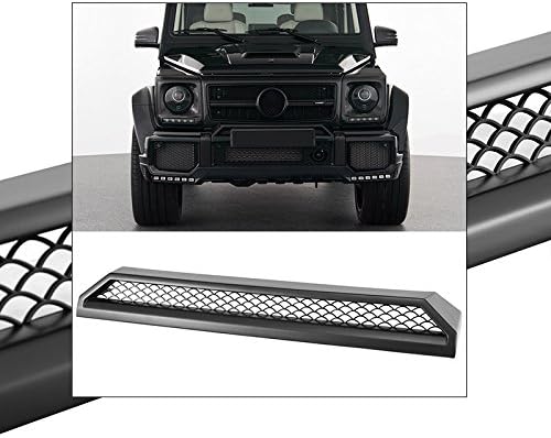 Front Bumper Grille Upper Trim W463 G Class Mercedes Benz 13-17 G63 G65 B Style