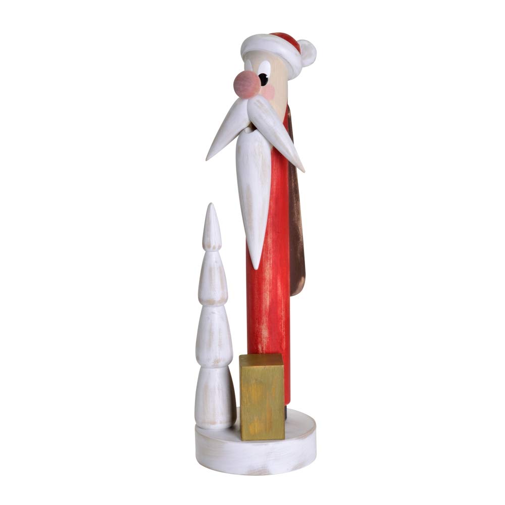 KWO Olbernhau RM Père Noël figurine en bois encens traditionnel